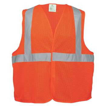 Class II Orange Safety Vest