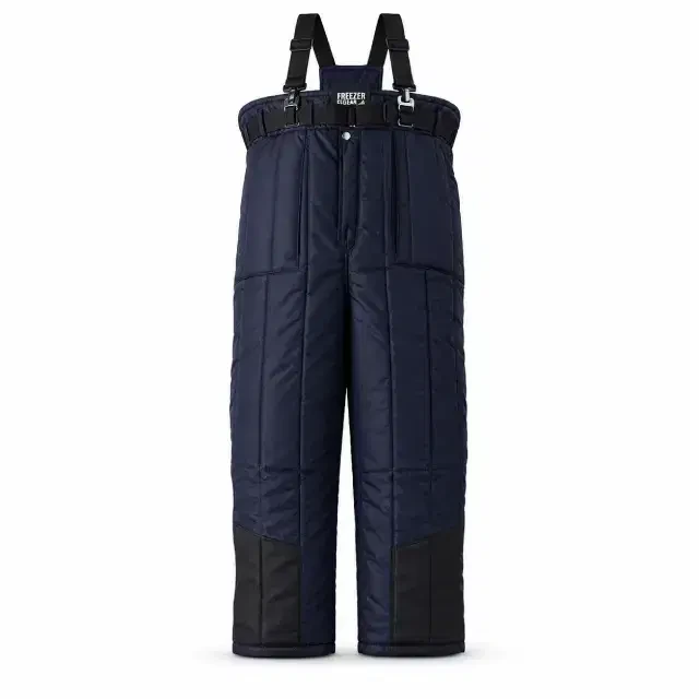 Water-repellent Freezer trousers for meat processing or cold storage