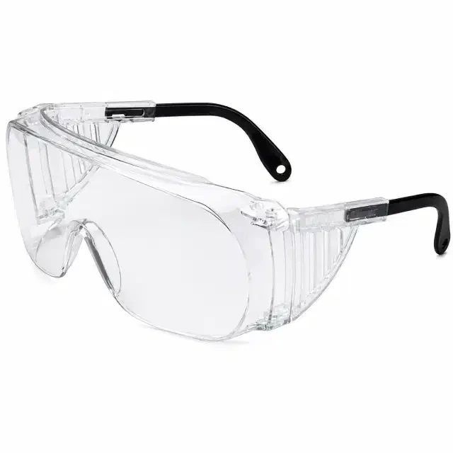Uvex Ultraspec 2000 safety glasses with clear anti-fog polycarbonate wraparound lens