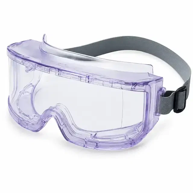 Uvex Futura OTG safety goggles anti-fog chemical splash protection