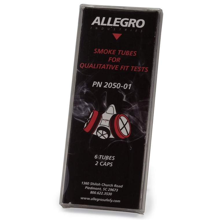 Complete Allegro 2045 irritant smoke fit test kit with tubes