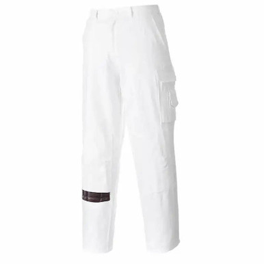Professional White Painter Pants | Utility Work Pants