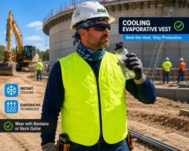 Portwest CV09 Evaporative Cooling Vest | Up to 8 Hours