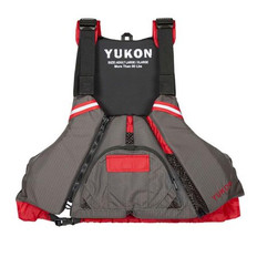 YUKON PADDLE VEST EPIC Carbon & Deep Red.(2X/3XL)