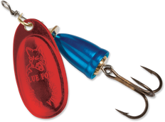 BLUE FOX Vibrax #3 Bleeding Silver/Blue Charm 1/4 oz or 8 grms- RAPALA