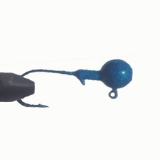 BALL JIG 570 BLUE SPARKLE 1/4OZ (4 IN PKG)