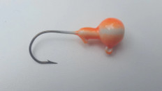 BALL JIG 570 ORANGE SPLASH GLOW 1/4OZ (4 IN PKG)