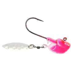 CYCLONE JIG 3052 PINK FLASHER LADY 3/8OZ (2 IN PKG)