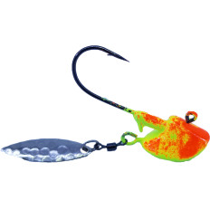 CYCLONE JIG 3052 ORANGE/YELLOW FLASH 3/8OZ (2 IN PKG)