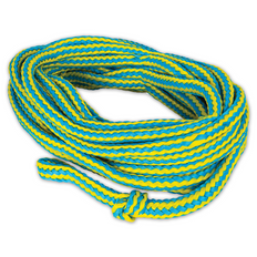 OBRIEN 6 PERSON FLOATING TUBE ROPE (BLUE/YELLOW)
