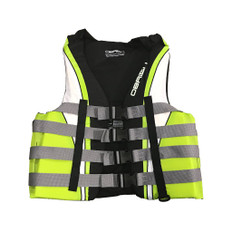 O’Brien Men’s 4 Buckle Nylon Vest (LG)(GREEN)