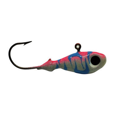 DELUXE ULTRA MINNOW 570 PINK-BLUE LINES 1/4OZ (4 IN PKG)