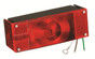 Waterproof low profile design, 8-Function, Left/Roadside
Bulb replaceable capsule that protects the bulbs from corrosion and thermal shock
Two supply wires and ring terminal ground
Meets FMVSS/CMVSS 108 requirements for trailers over 80-Inch wide when properly mounted
Dimensions: 8.03" x 2.94" x 2.83"
274-403026