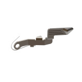 Render of Primatia Raised and Extended Slide Release for the Glock Gen 3 and Gen 4 Pistol