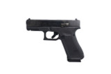 Photo of Primatia Raised and Extended Slide Release showing it installed on the Gen 5 Glock pistol, side view