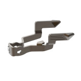 Close up render of Primatia Raised and Extended Slide Release for Glock Gen 5 Pistols