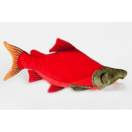 Sockeye Salmon Fish 10  Plush Stuffed Animal Toy