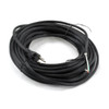 Black 50 Foot 3 Wire Commercial Vacuum Replacement Cord 14-5319-98