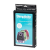 Simplicity Genuine HEPA  Z Bags for Jack/Jill (pack of 6) SZH-6