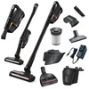 Miele Triflex HX2 Cat & Dog Obsidian Black Cordless Stick Vacuum with Parts, Attachments, and Filters