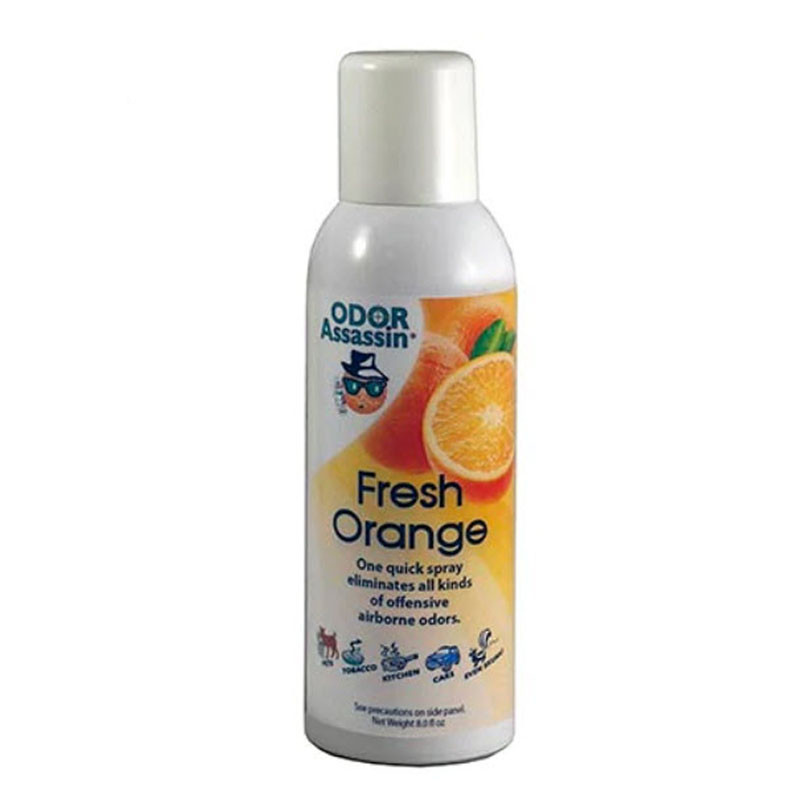 Odor Assassin Crisp Cotton Scent Odor Eliminator – 8 Oz, Powerful Air Freshener