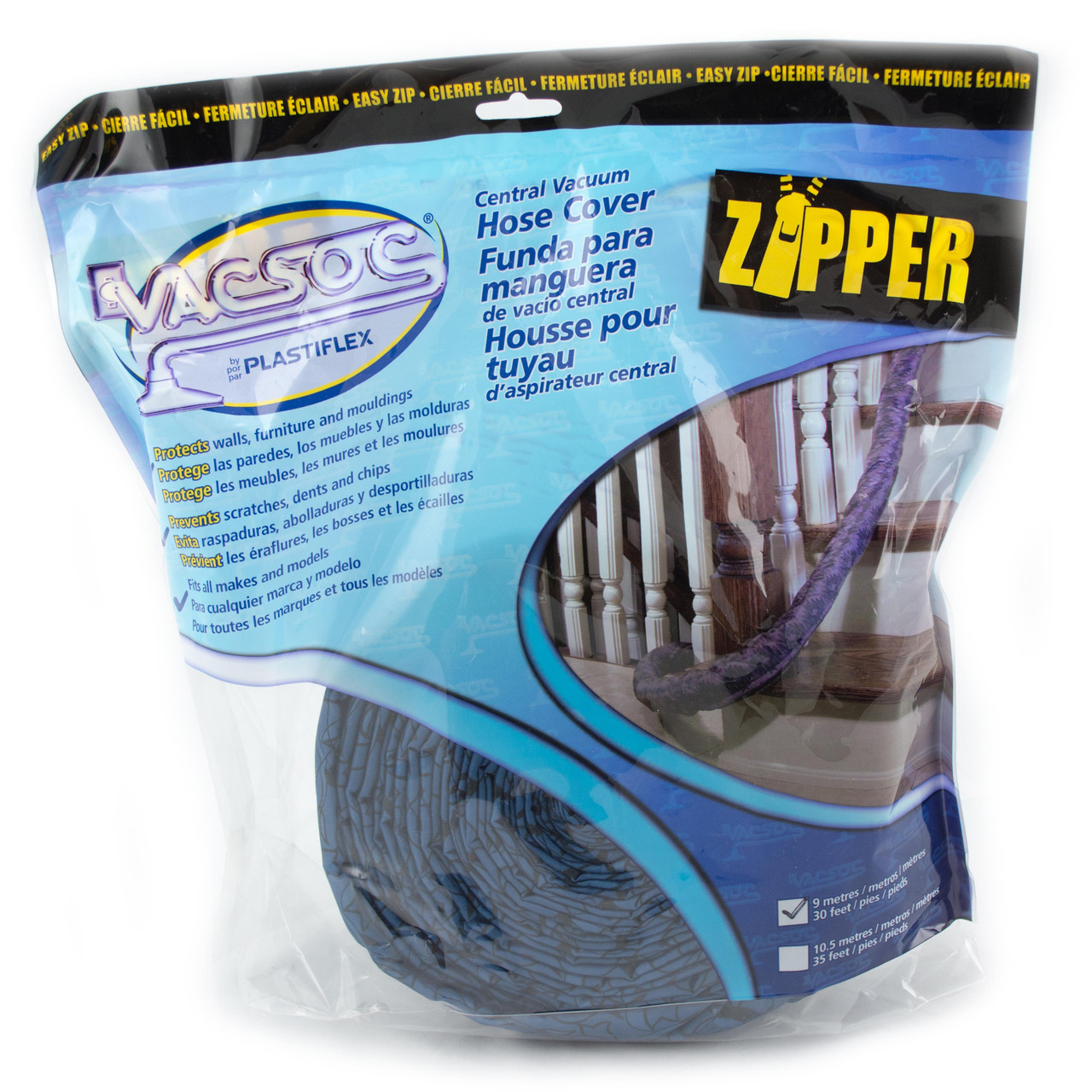 VACSOC 30' Quilted Hose Sock Bank's Vac