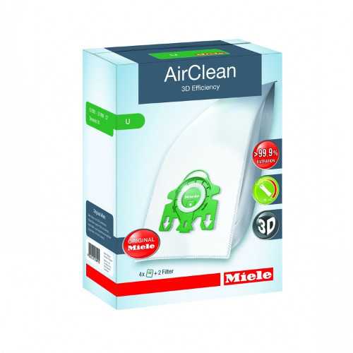 Miele Type U Bags 4pk - Thumbnail 3