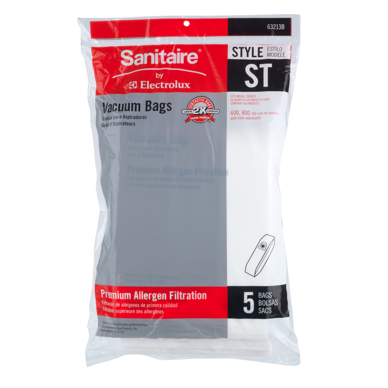Sanitaire ST Bags 63213A | Bank's Vac