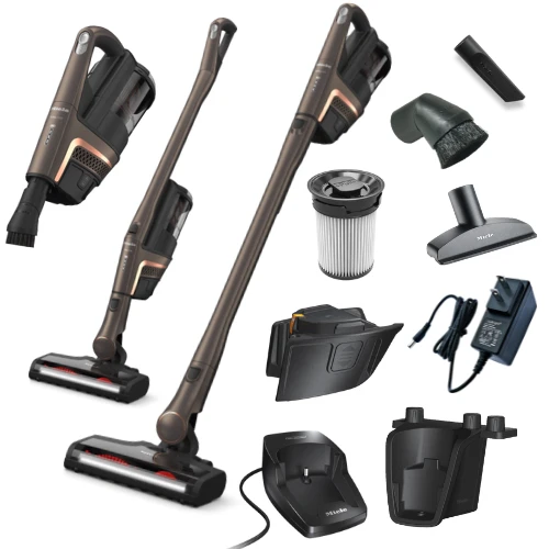 Miele Triflex HX2 Pro Infinity Grey PF Cordless Stick Vacuum with Parts, Attachments, and Filters