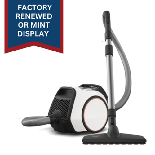 Miele Boost CX1 Parquet Bagless Canister Lotus White