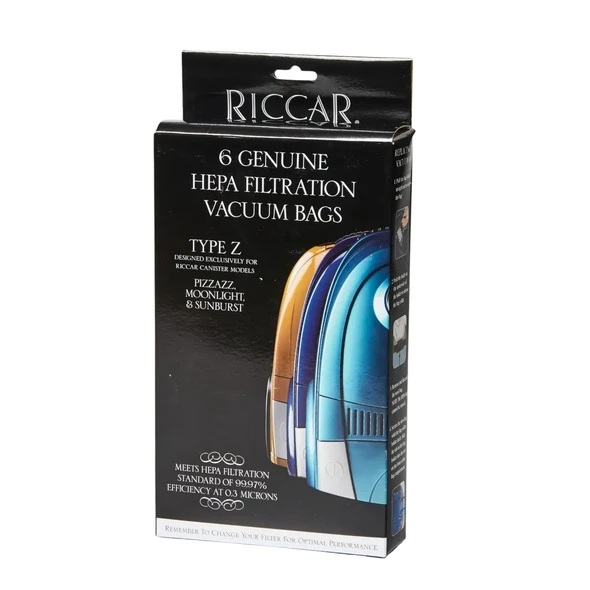 Riccar Type Z Genuine HEPA - 6 Pack, RZH-6