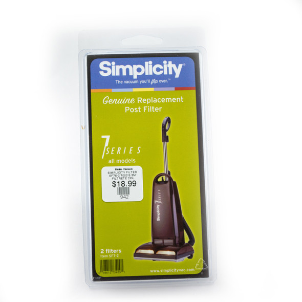 Simplicity 7 Series 3M Filtrete (pack of 2) SF7S-2