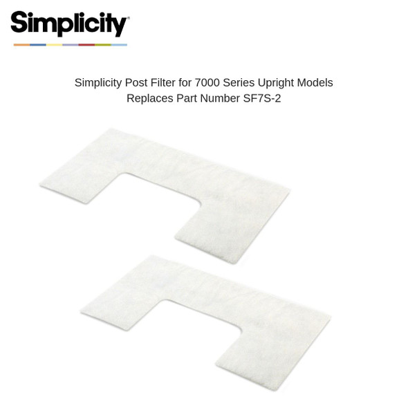 Simplicity 7 Series 3M Filtrete (2 Pack) SF7S-2 (B623-0700)