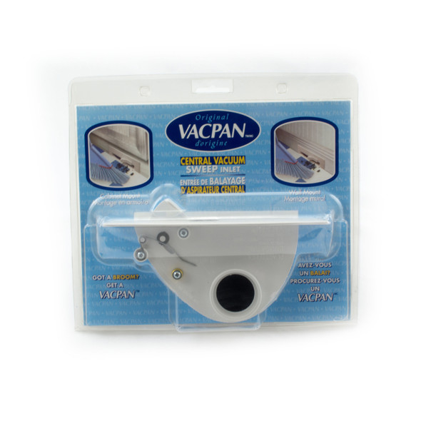 Central Vacuum VacPan Fits Under Cabinets 7710W