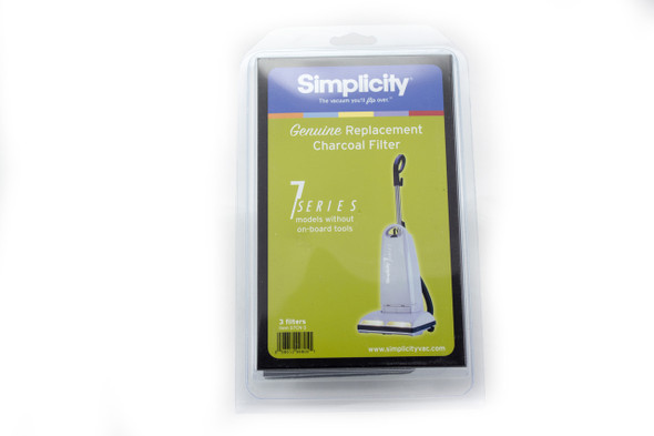 Simplicity Charcoal Filter for 7 Series Without Tools (3 Pack) B622-0400