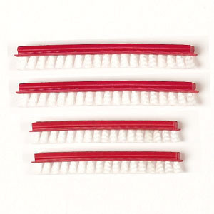 Riccar/Simplicity White Crimped Set Brush Strips SBFW-4