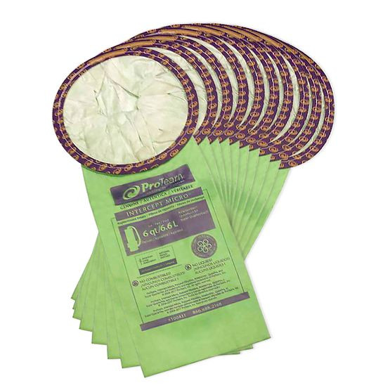 ProTeam Vacuum Bag for 6 Qt. Backpack Vacuums, 10 Pack 100431