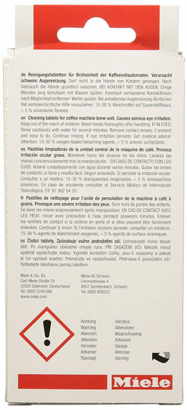 Miele Brew Unit Cleaning Tablets for Coffee Systems
