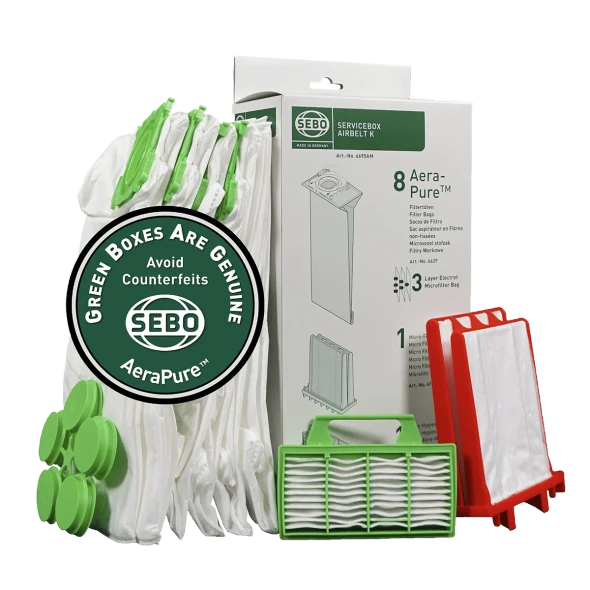 SEBO Service Box K (8 Pack) 6695AM