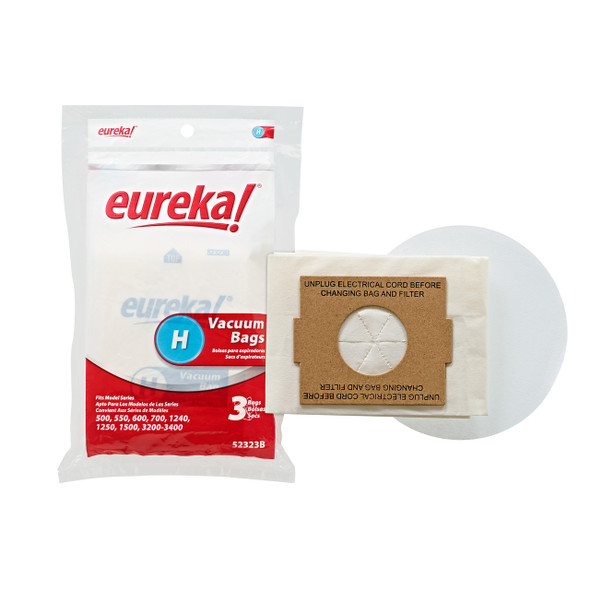 Eureka Standard Filtration Genuine H Bags (pack of 3) 52323