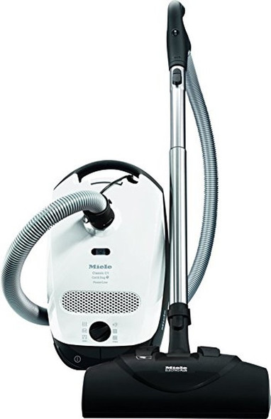 Miele Classic C1 Cat & Dog PowerLine Lotus White Canister Vacuum