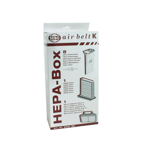 SEBO HEPA AIRBELT K Service Box 6431ER