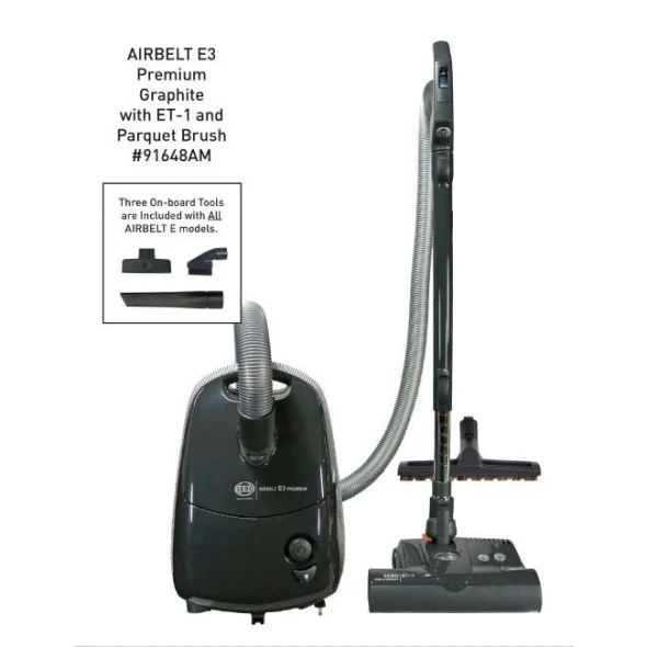 SEBO AIRBELT E3 Premium Graphite 91648AM
