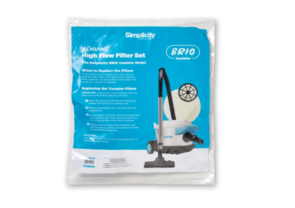 Simplicity Filter Set for Brio Canister SFBRIO