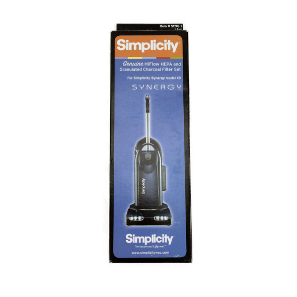 Simplicity Synergy X9 HEPA and Granulated Charcoal Filter Set SF9G-1