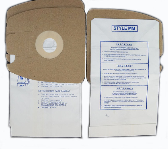 Eureka Sanitaire Micron Allergy Filtration Generic MM Bags (pack of 3) #448206