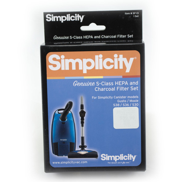 Simplicity HEPA & Charcoal Filter 7 S36 SF-I3 (Discontinued)
