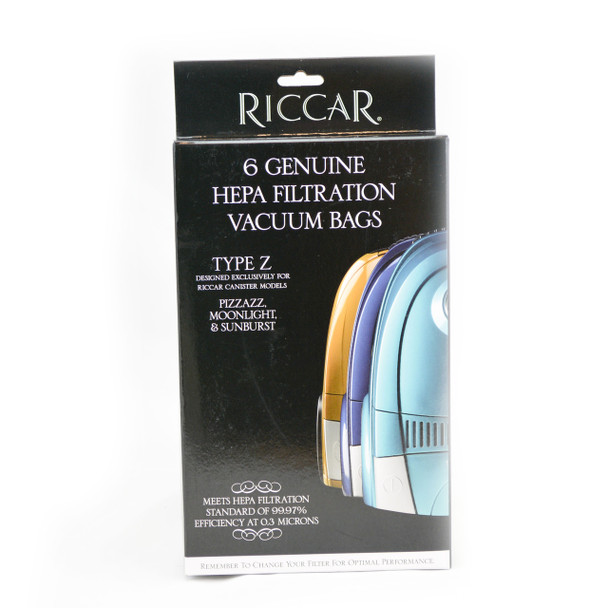 Riccar Type Z Genuine HEPA - 6 Pack, RZH-6