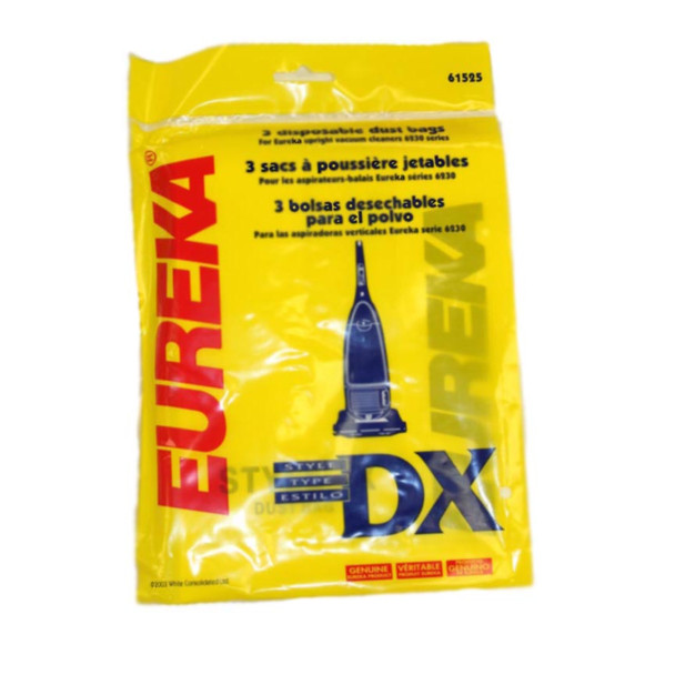 Eureka Standard Filtration Genuine DX Bags (pack of 3) 61525