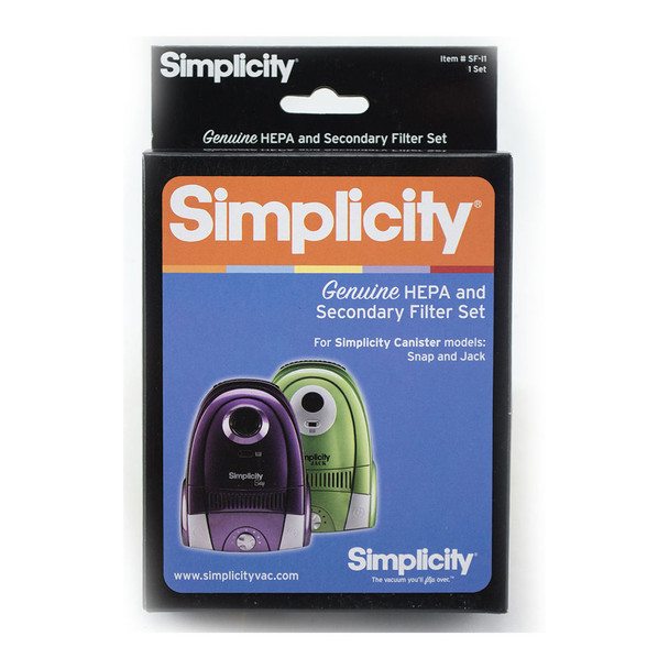 Simplicity Jack HEPA & Secondary Filter SF-11